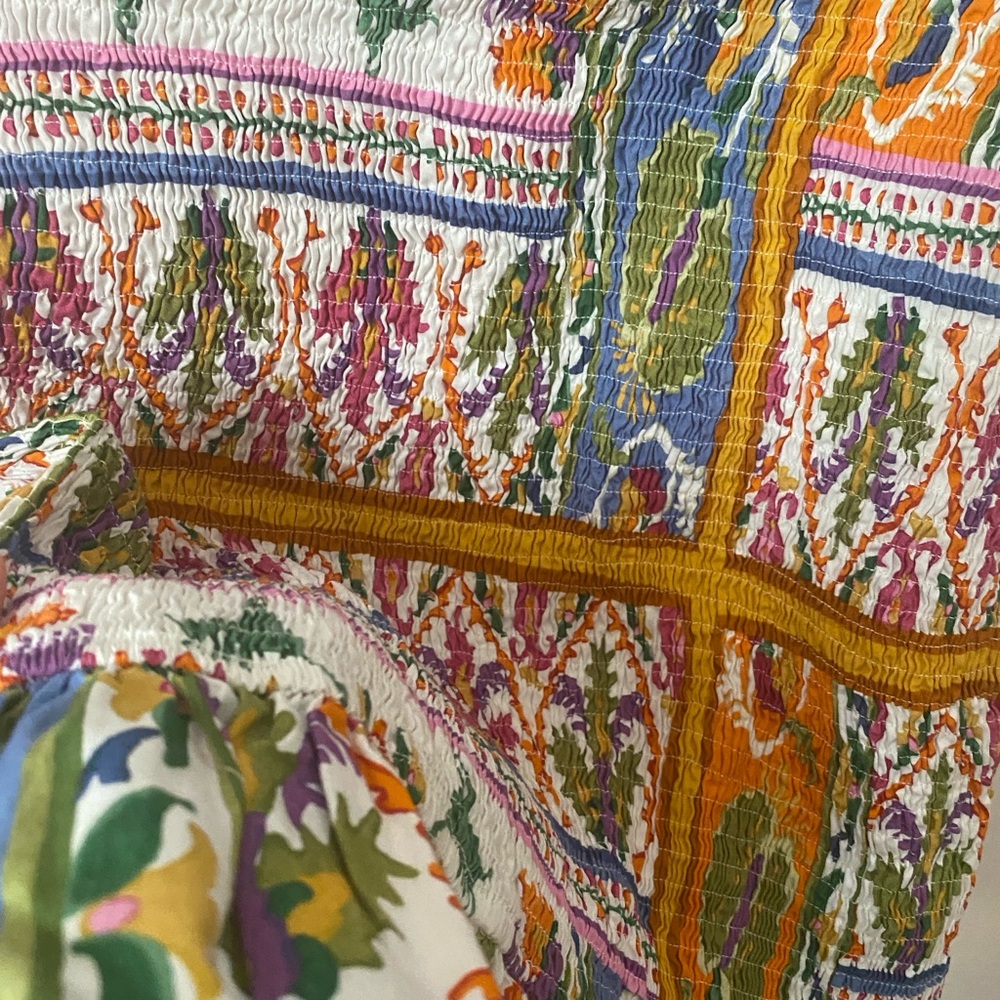Mango Multicolor Floral Mini Dress - Picture 15 of 16